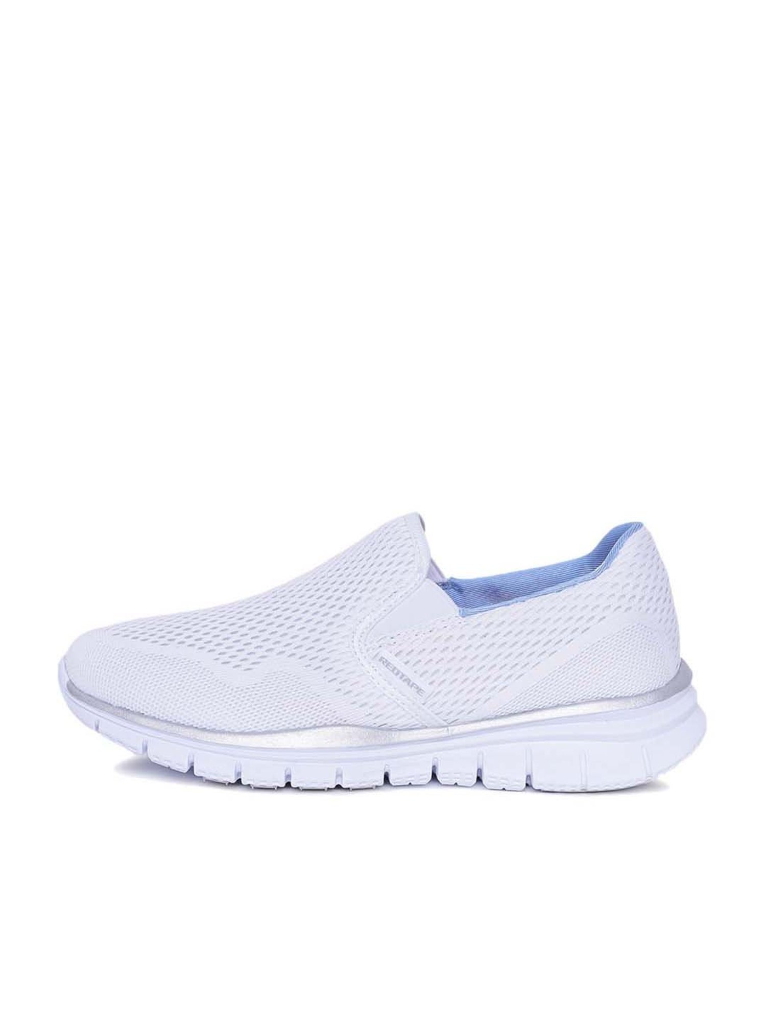 Red Tape Women's White Walking Shoes