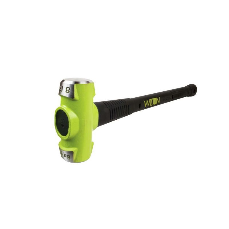 Wilton 20830 B.A.S.H 8 lbs. Head 3B.A.S.H 8 lbs. Head Sledgehammer with 30 in Unbreakable Handle