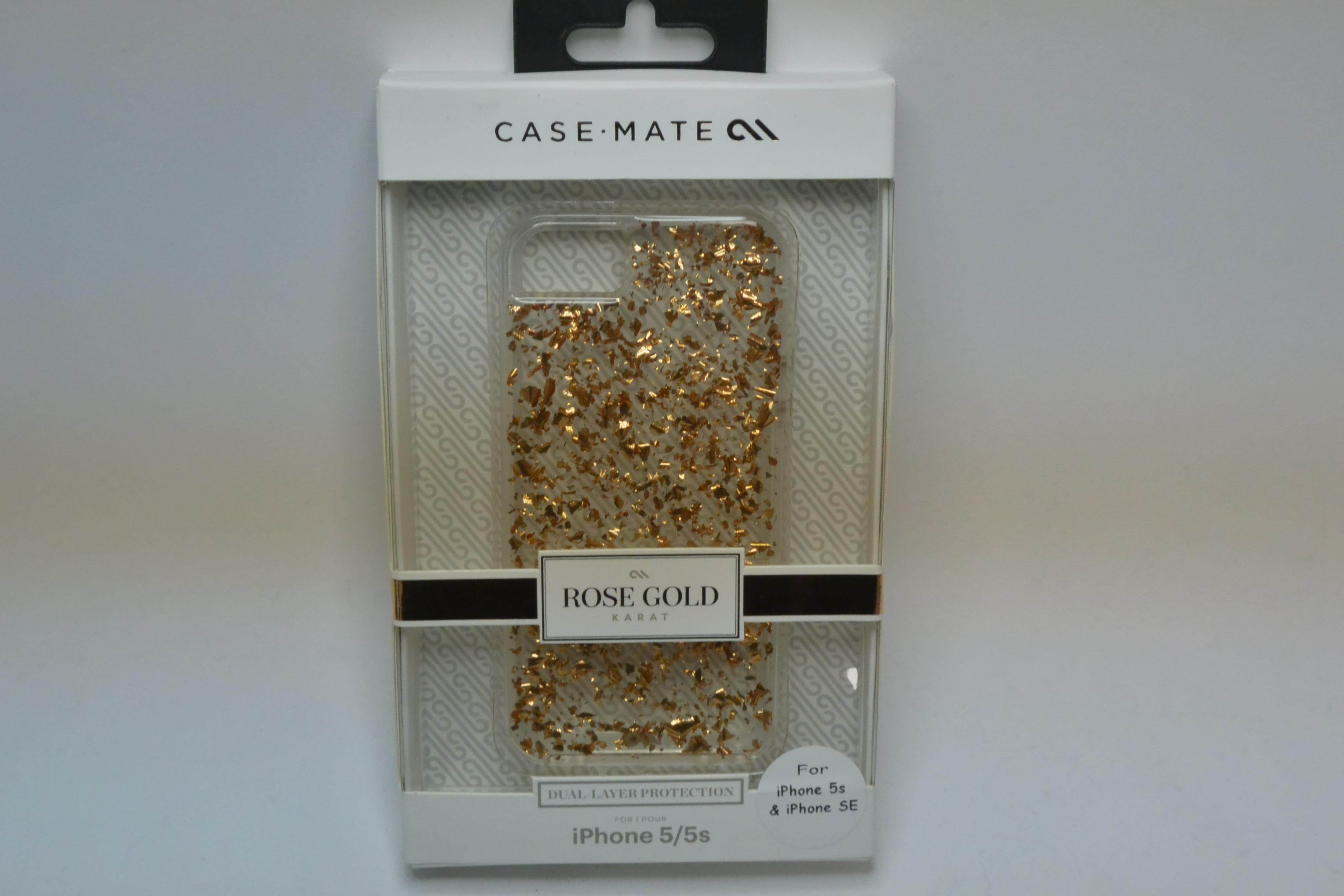 Case-Mate, Karat Case Rose Gold, iPh Indigo for Apple iPhone SE