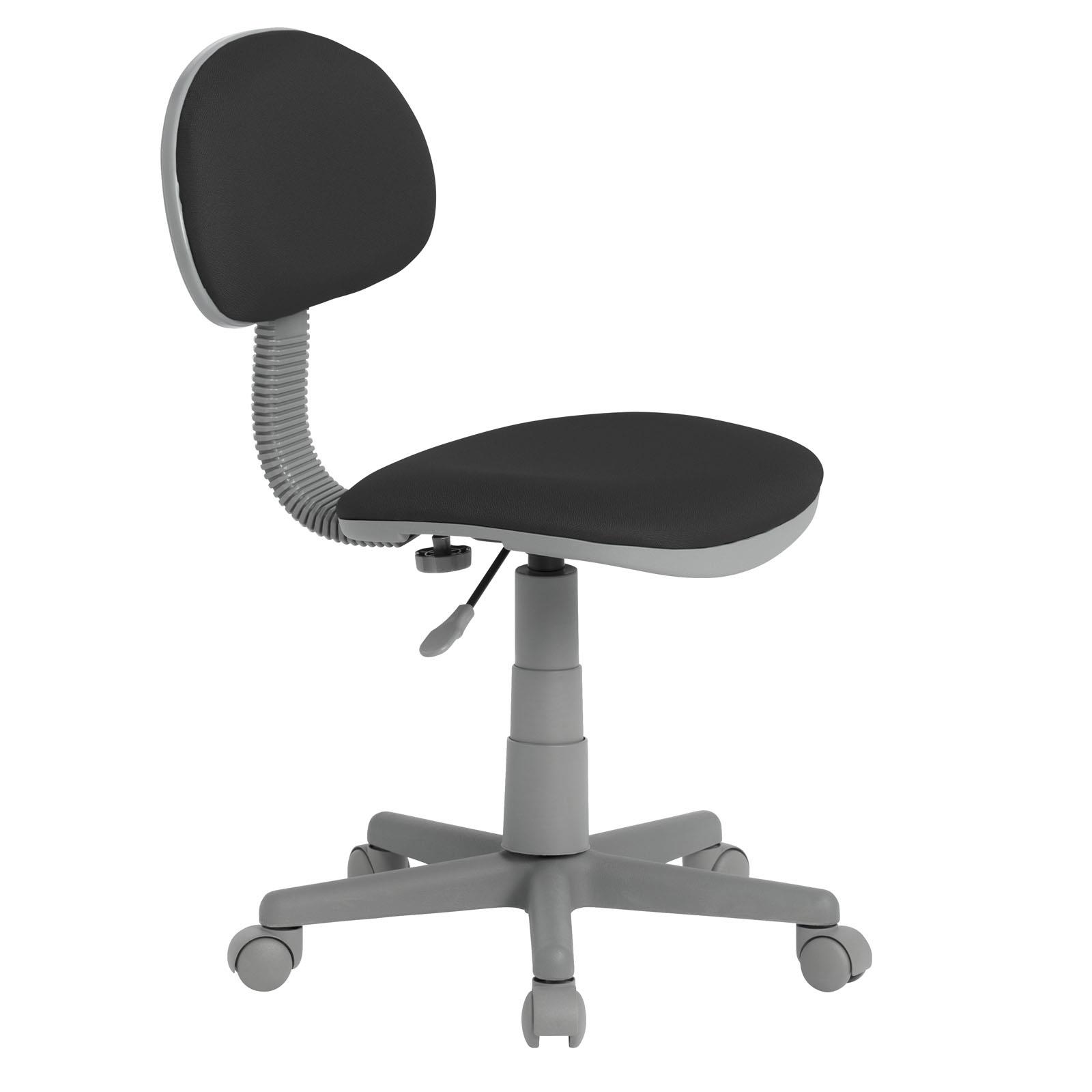 Black/ Gray Deluxe Task Chair by Studio Designs