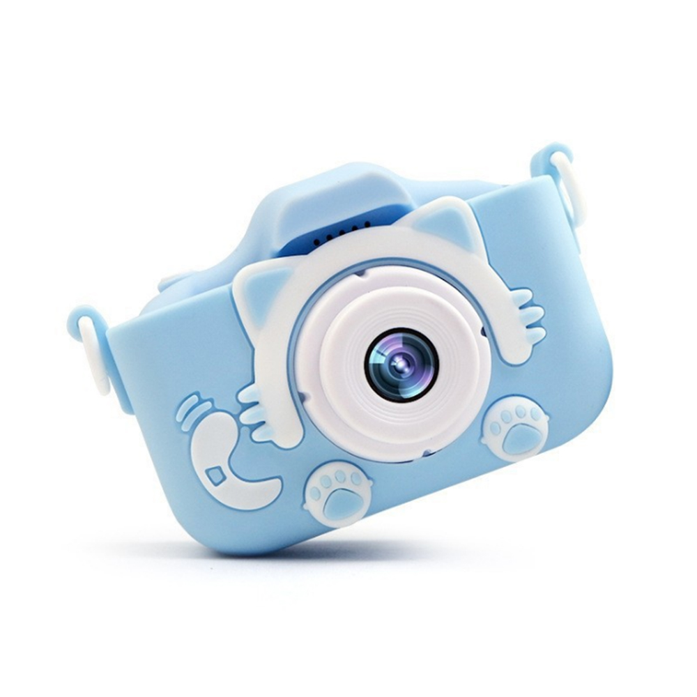 Kids Digital Camera 12.0MP Rechargeable Kids Camera with 2.0 Inch 1080P Ips Screen 32GB Memory Card Front and Rear Lens Child Camcorder Selfie Camera  Gift for Age 3-10 Kids