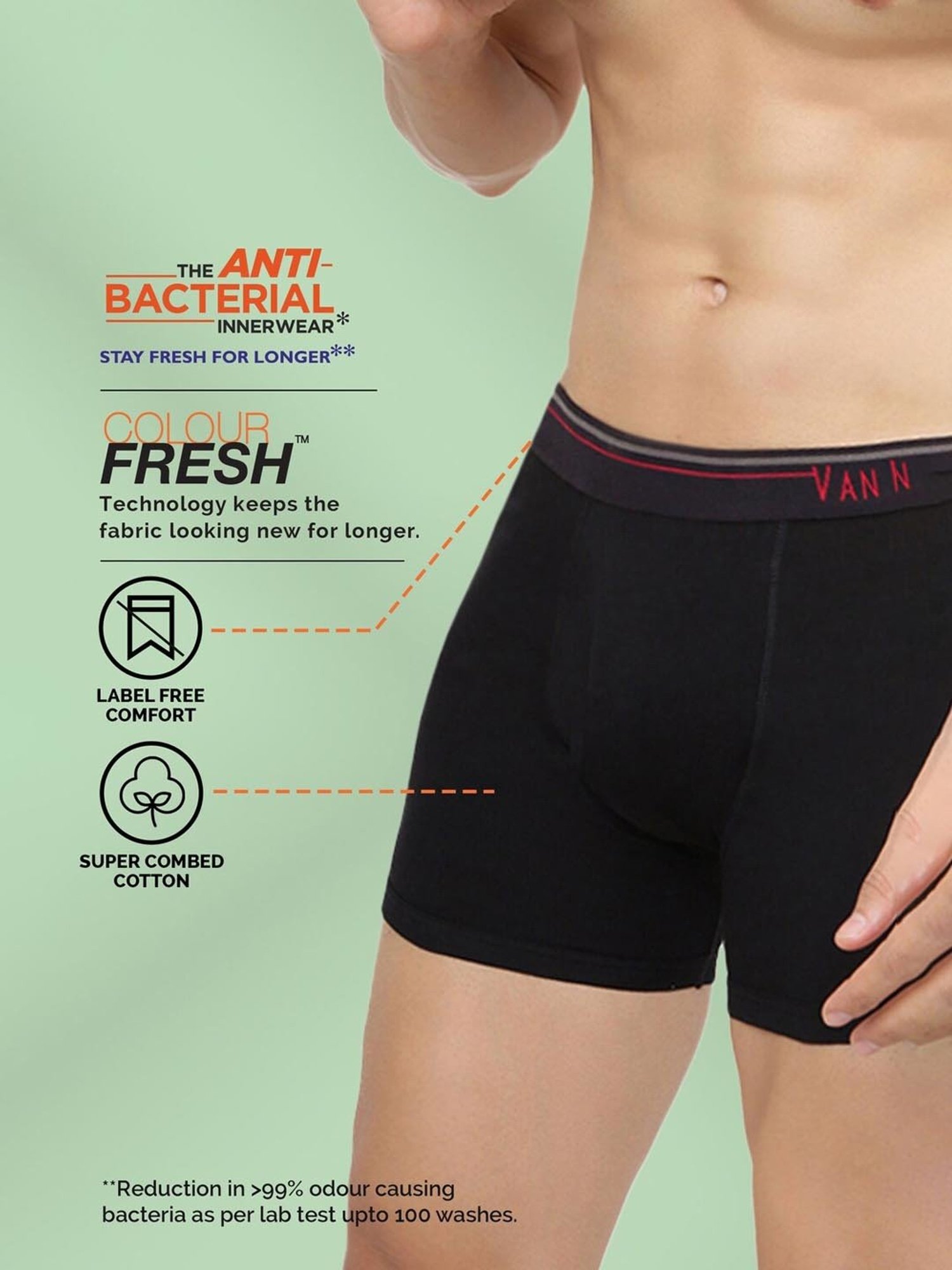 Jack & Jones Pompeian Red Regular Fit Trunks