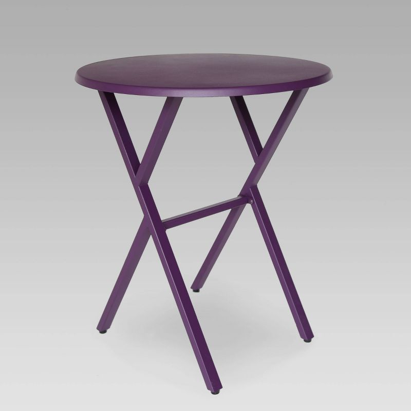 4-Person Rockshire Rectangle Pub Table - Natural and Black - Aiden Lane