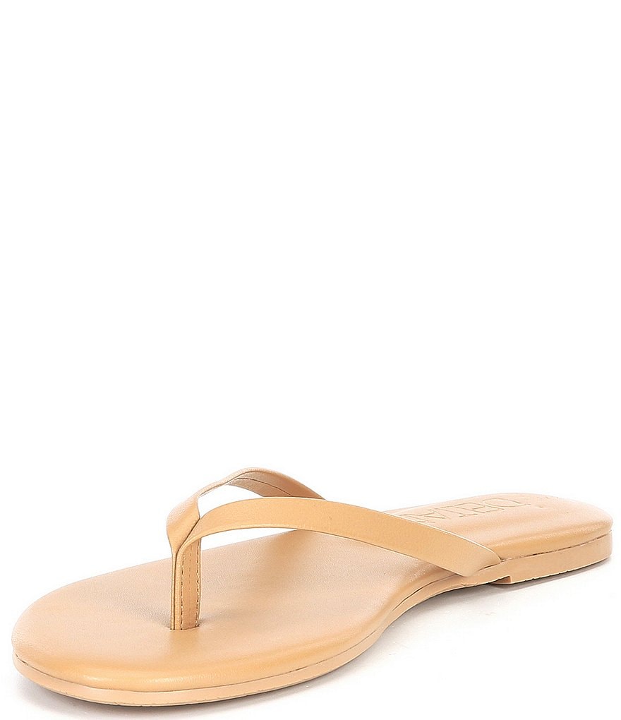 Deltan Hula Leather Thong Sandals