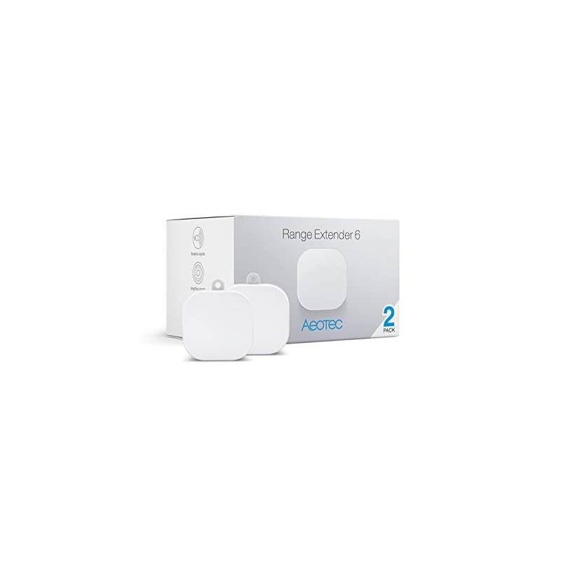 Range Extender 6 Zwave Extender ZWave Plus Repeater 2 Pack