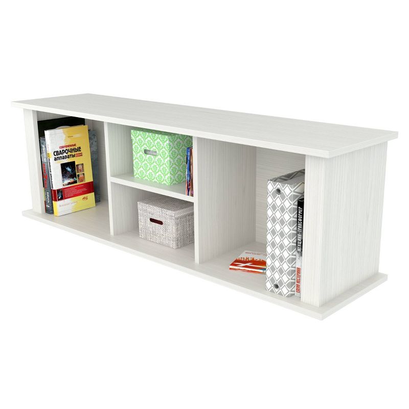 Wall Mounted Hutch Washed Oak - Inval