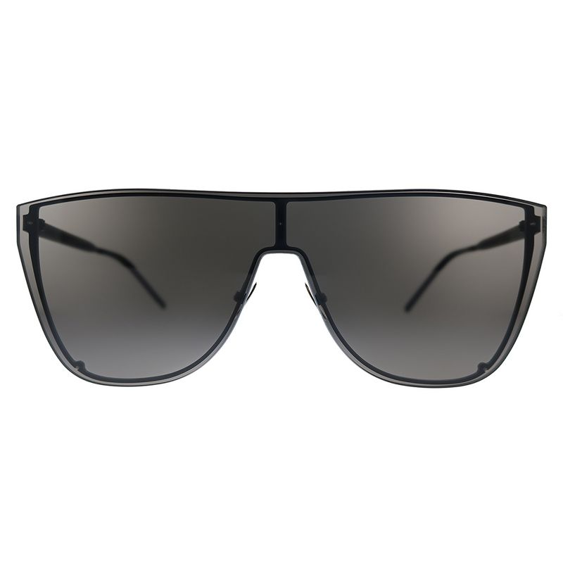 Saint Laurent SL 1B MASK 001 Unisex Square Sunglasses Black 99mm