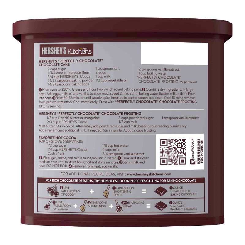 Hershey Unsweetened Baking Cocoa - 16oz