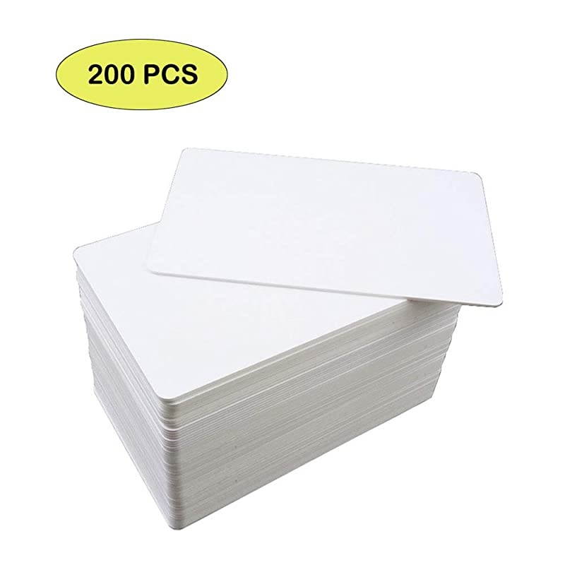 13.56MHz MIFARE Classic 1K, RFID Smart Cards / M1 Cards, ISO14443A Printable Blank RFID PVC Cards for Access Control, Hotel Key cads, etc (200 pcs)