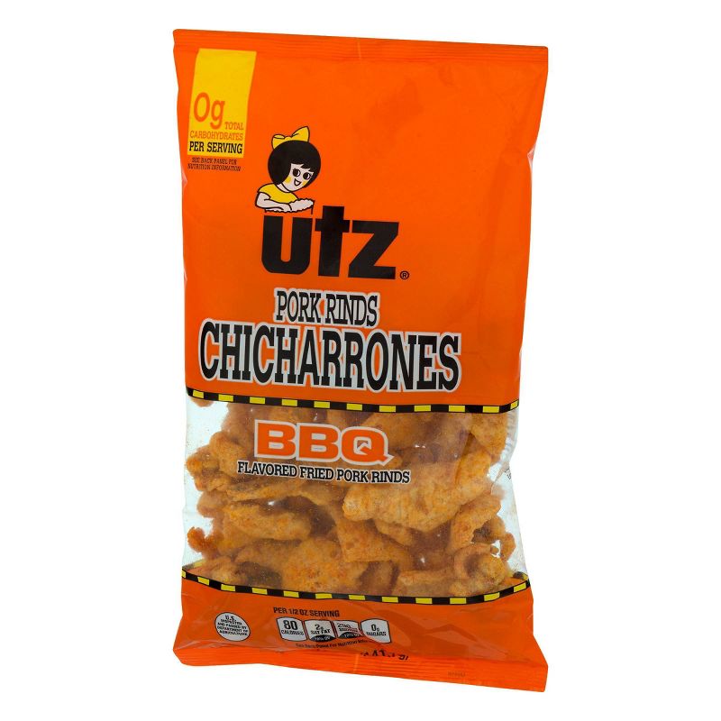 Utz BBQ Pork Rind - 5oz