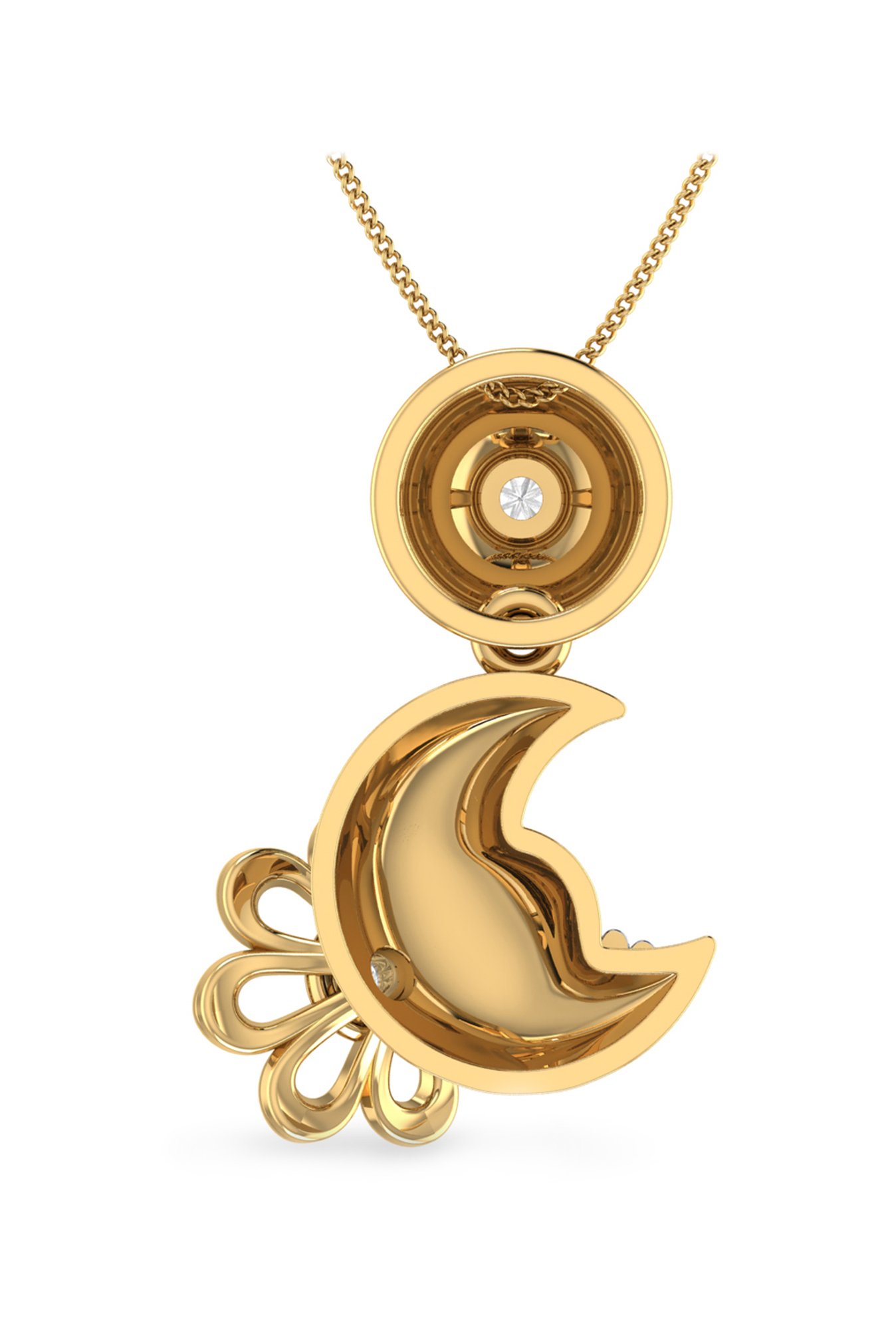 PC Jeweller Neel 22 kt Gold Pendant without Chain
