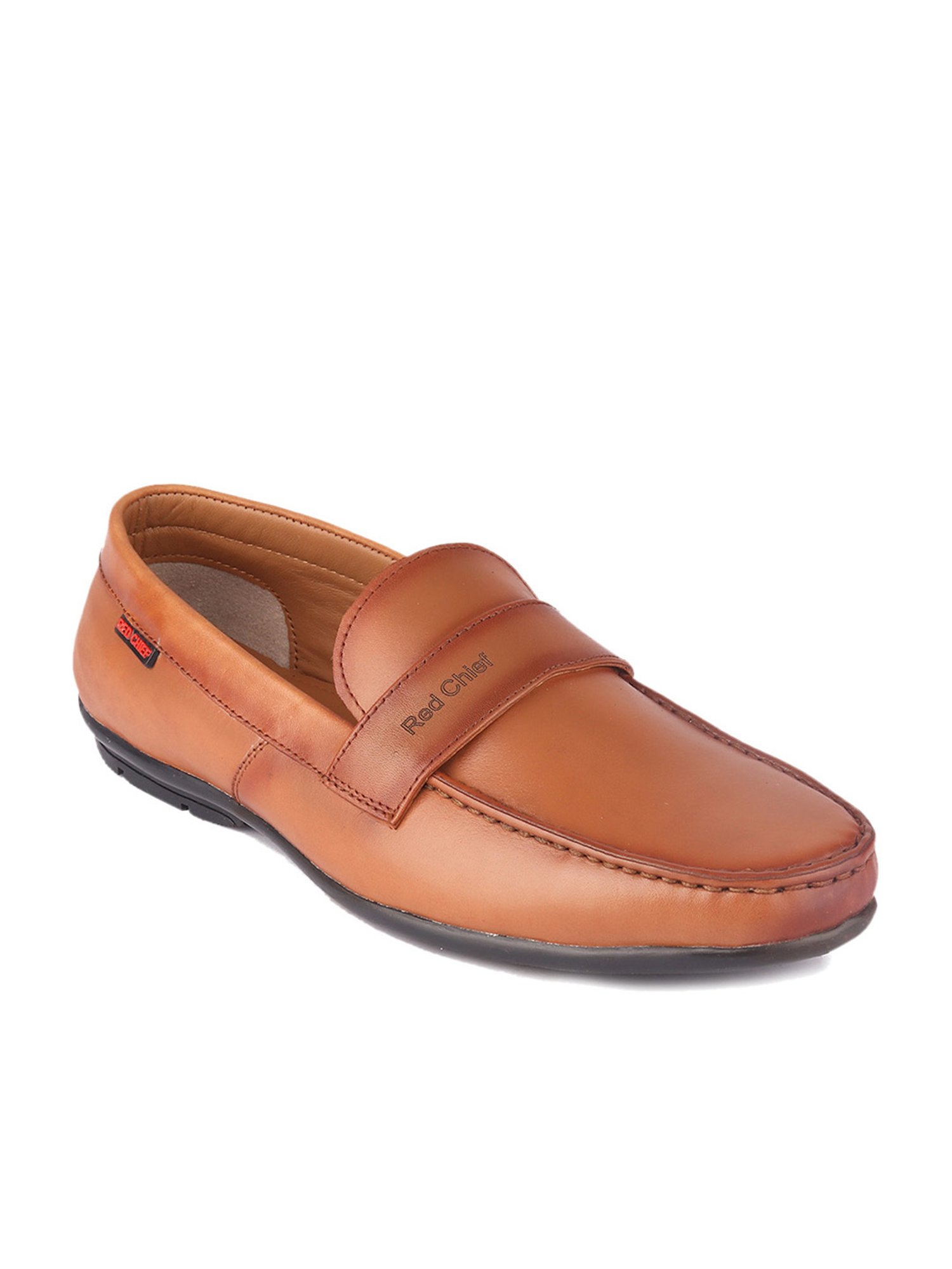 Red Chief Men's Tan Formal Loafers