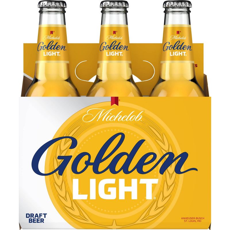 Michelob Golden Light Draft Beer - 6pk/12 fl oz Bottles