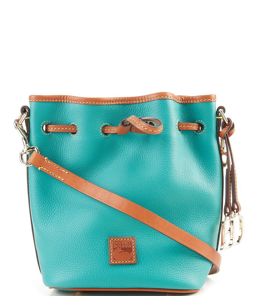 Dooney & Bourke Saffiano Collection Drawstring Bucket Bag