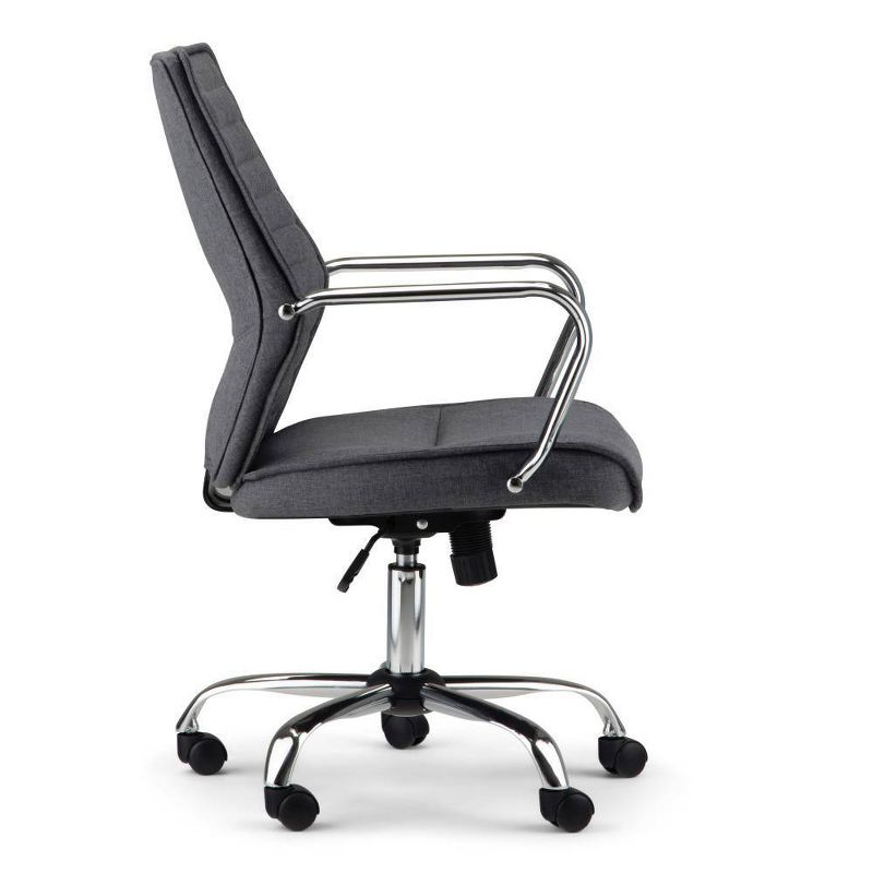 Leland Swivel Office Chair Gray - WyndenHall