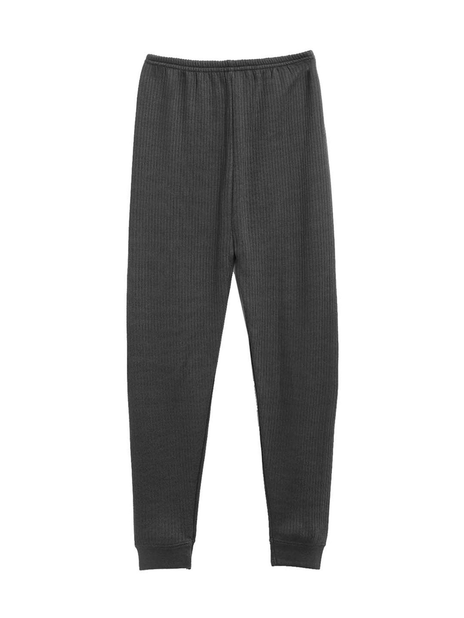 Kanvin Kids Charcoal Regular Fit Thermal Top & Pants Set