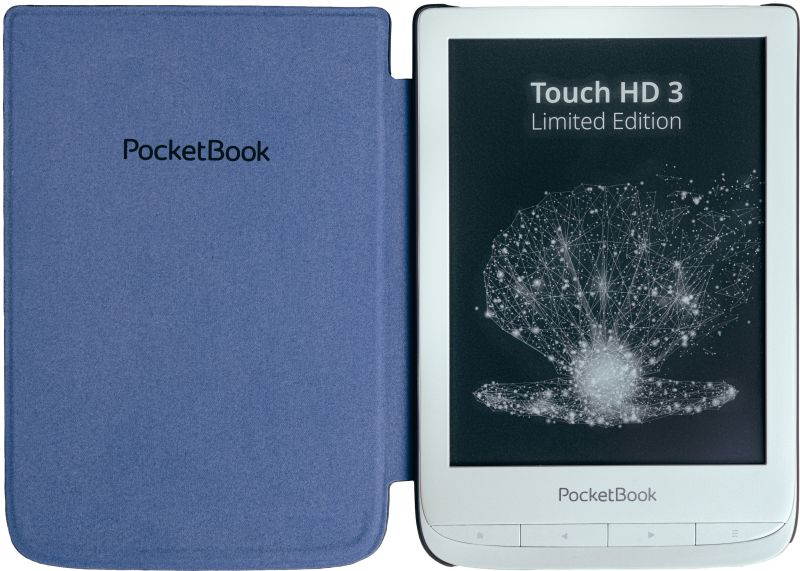 PocketBook Touch HD 3 Limited Edition (with protective cover). 6" E Ink&reg; Carta&trade;; HZO ProtectionTM (IPX 7); SMARTlight; Dual Core (2x1 GHz); Flash memory: 16GB; Accumulator: 1500 mAh (Li-Ion Polymer)