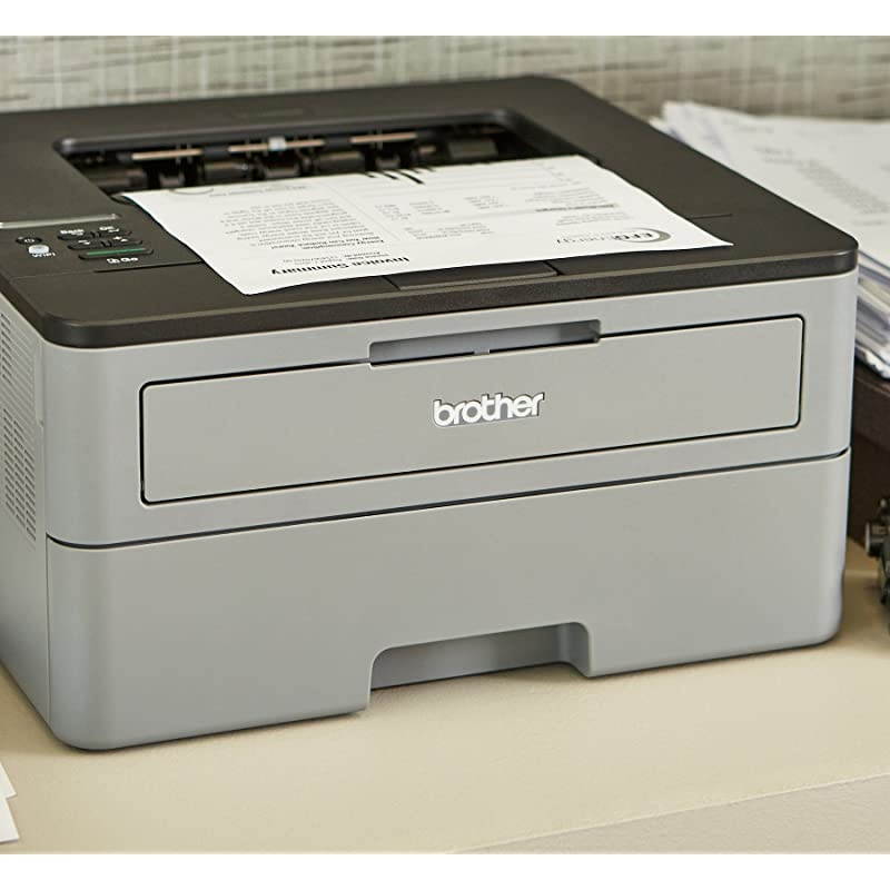 Compact Monochrome Laser Printer, HL-L2350DW, Wireless Printing, Duplex Two-Sided Printing,  Dash Replenishment Ready