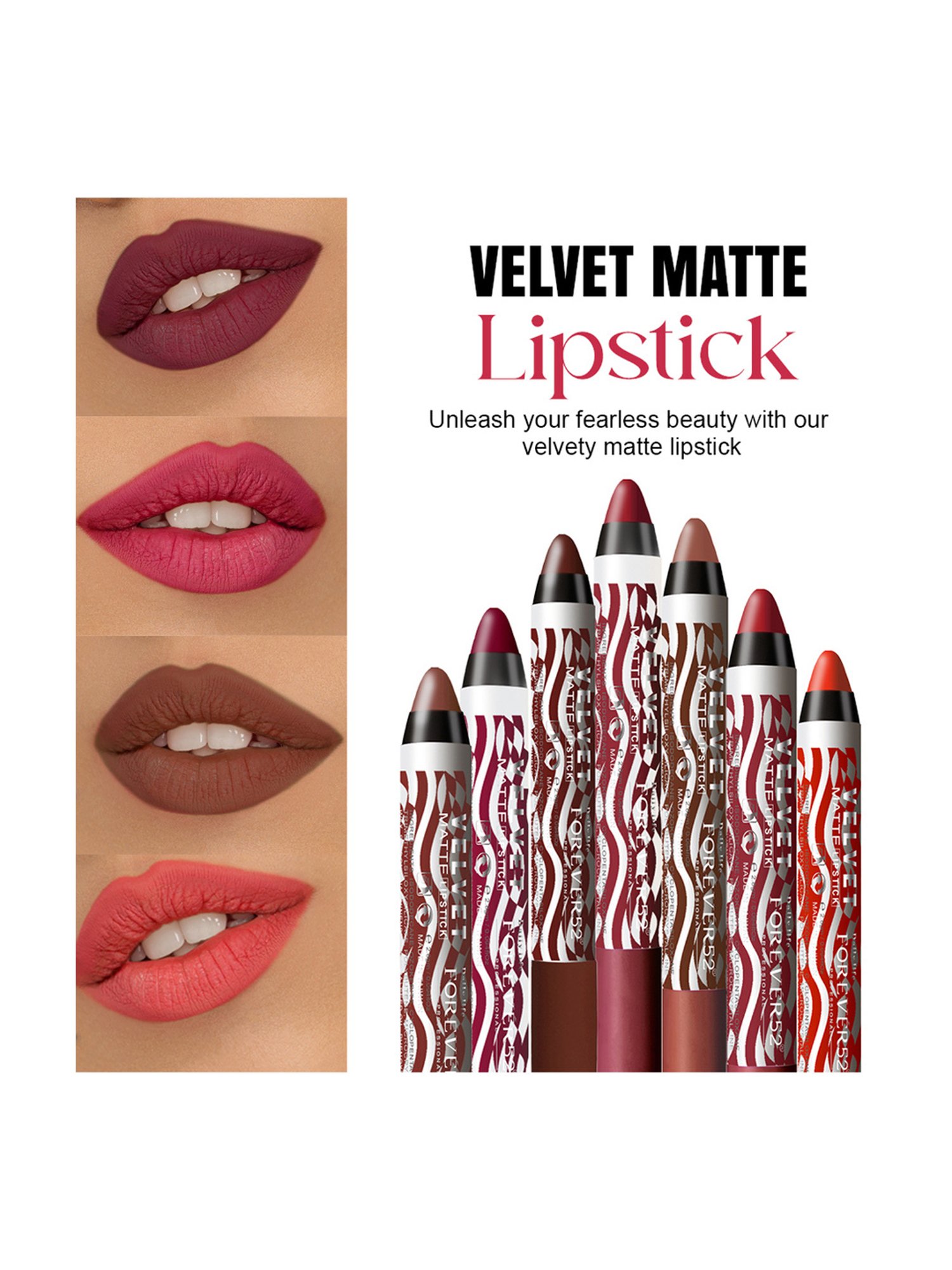 Daily Life Forever52 Velvet Matte Lipstick FT015 - 2.8 gm