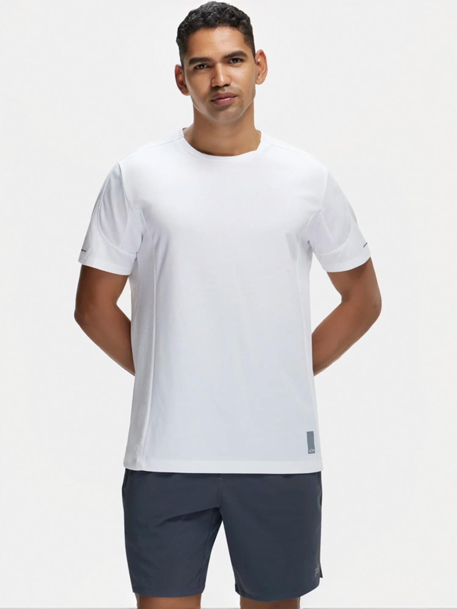Jockey MV01 White Super Combed Cotton Half Sleeves T-Shirt with Stay Fresh Treatment