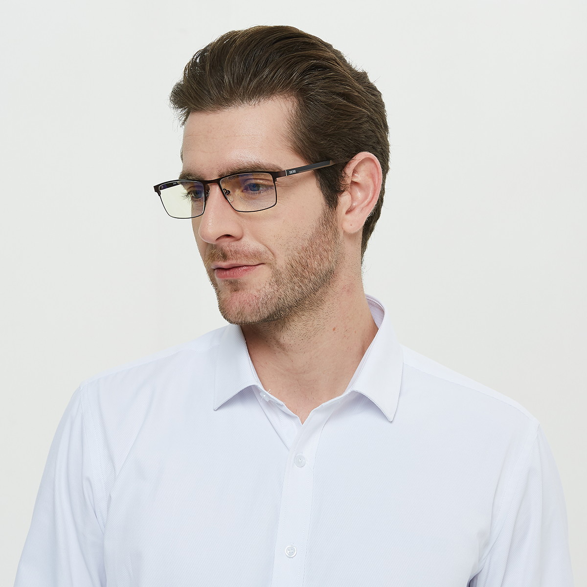 SHINU Monitor Users Anti Blue Light Computer Glasses Metal Anti fatigue Computer Gaming glasses-SH094