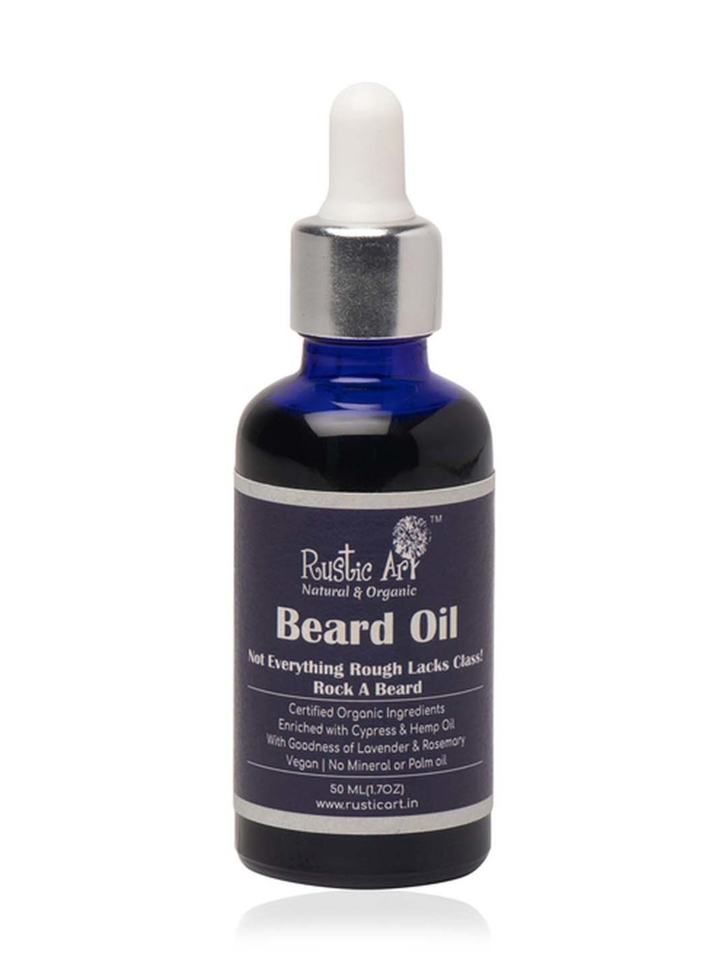 Rustic Art Organic Beard Oil - 50 ml