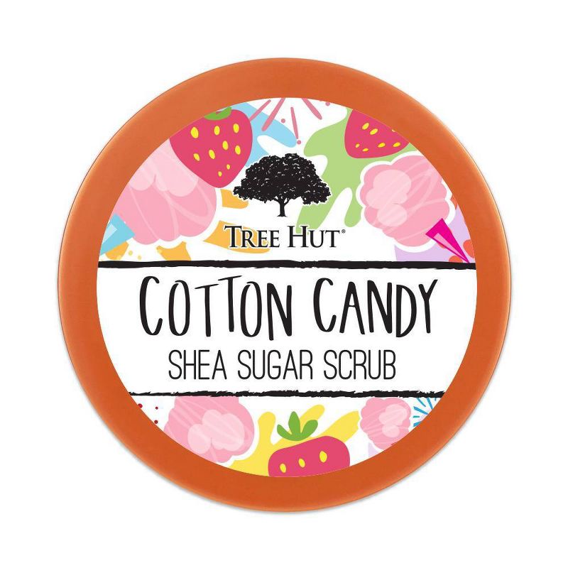 Tree Hut Cotton Candy Shea Sugar Scrub - 18oz