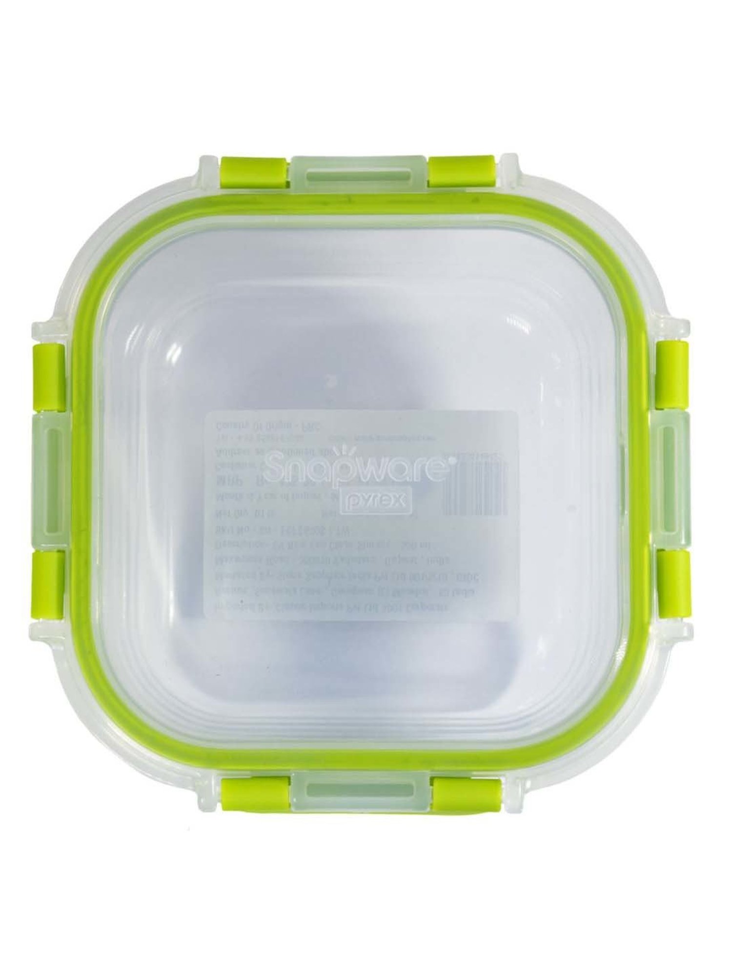 Corelle Pyrex Eco Clean Green Glass Snap Container (0.53 L)