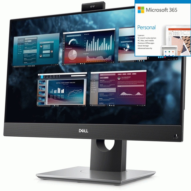 Dell OptiPlex 5000 5490 All-in-One Computer - Intel Core i5  + Microsoft 365 Bundle