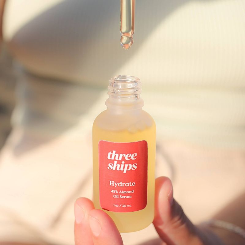 Three Ships Hydrate 49% Almond Oil Serum - 1 fl oz