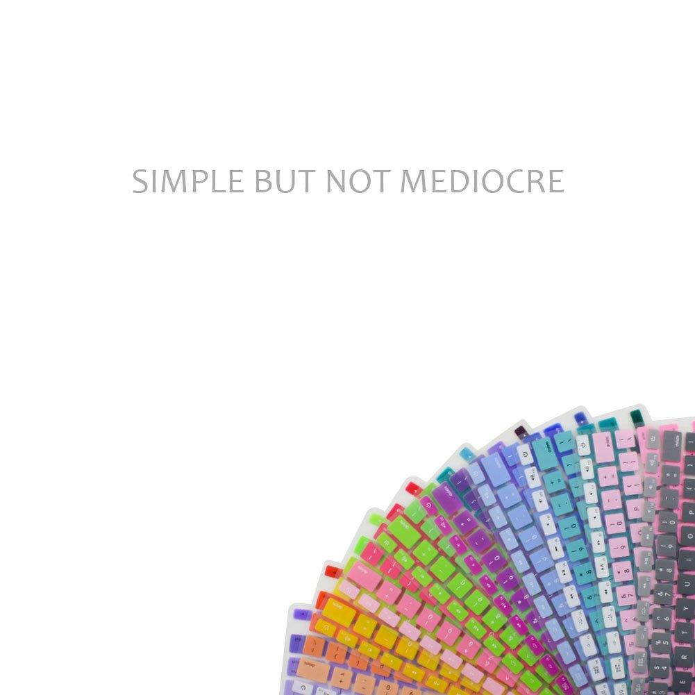 All-inside (Pack of 10 Colors) Ombre Color Keyboard Skin for MacBook Pro 13" 15" 17" (with or without Retina Display) / MacBoook Air 13"