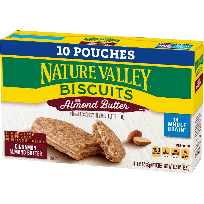 Nature Valley Biscuits with Almond Butter - 10ct