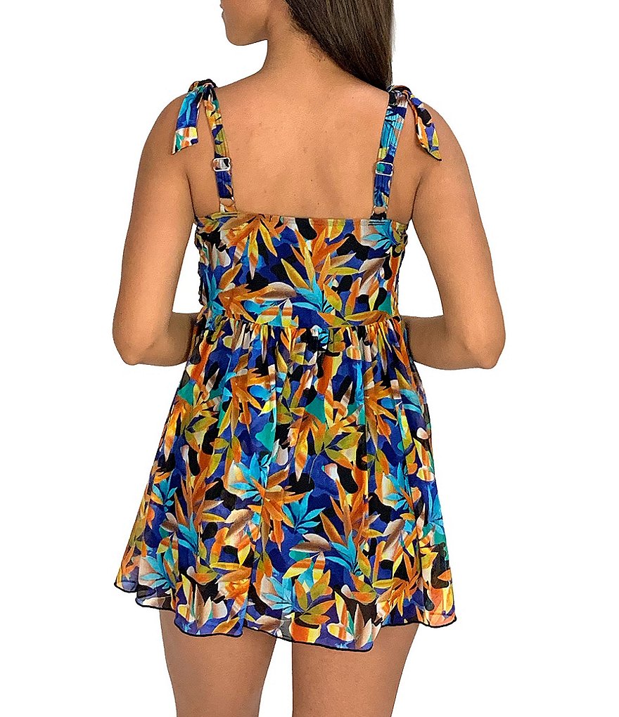 Becca by Rebecca Virtue Beach Date Hooded V-Neck Sleeveless Swim Cover Up Dress