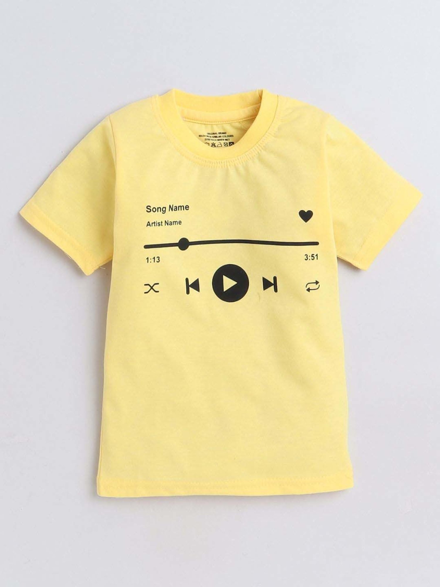 Fourfolds Unisex Multicolor Printed T-Shirt