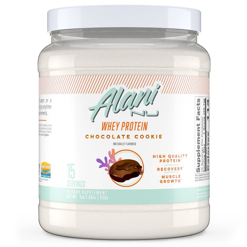 Alani Nutrition Whey Protein Powder - Chocolate Cookie - 1.18lbs