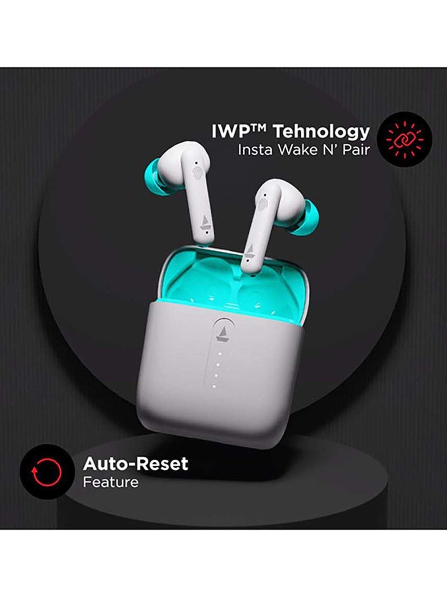 boAt Airdopes 148 IPX4 True Wireless Earphones with ASAP Charge Technology (Cyan Cider)