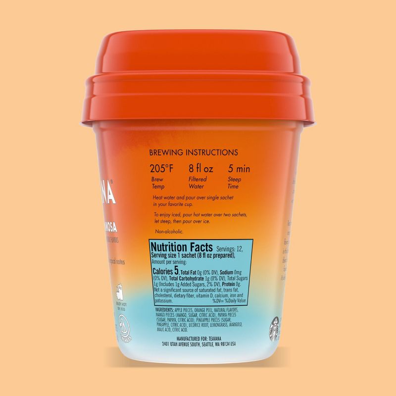 Teavana Mandarin Mimosa Tea - 12ct