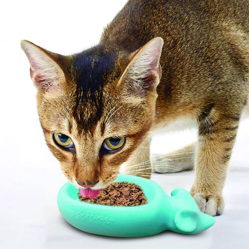 Ethical Pet Doc. & Phoebe Cat Wet Food Dish 1ct