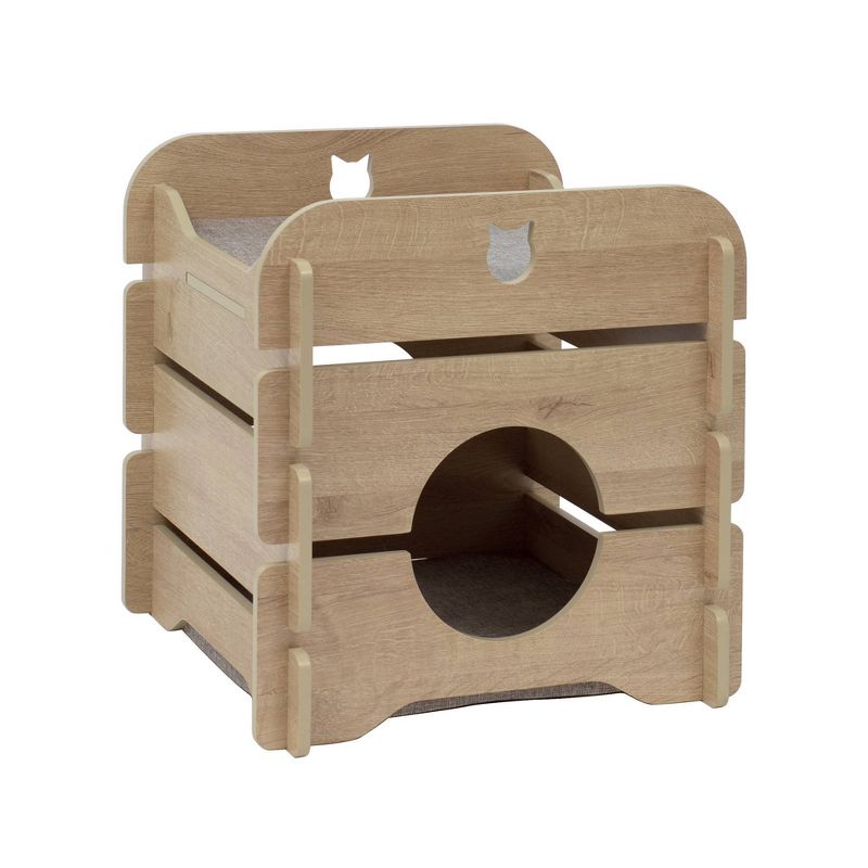 Hauspanther Cubitat Cat Bed - Espresso