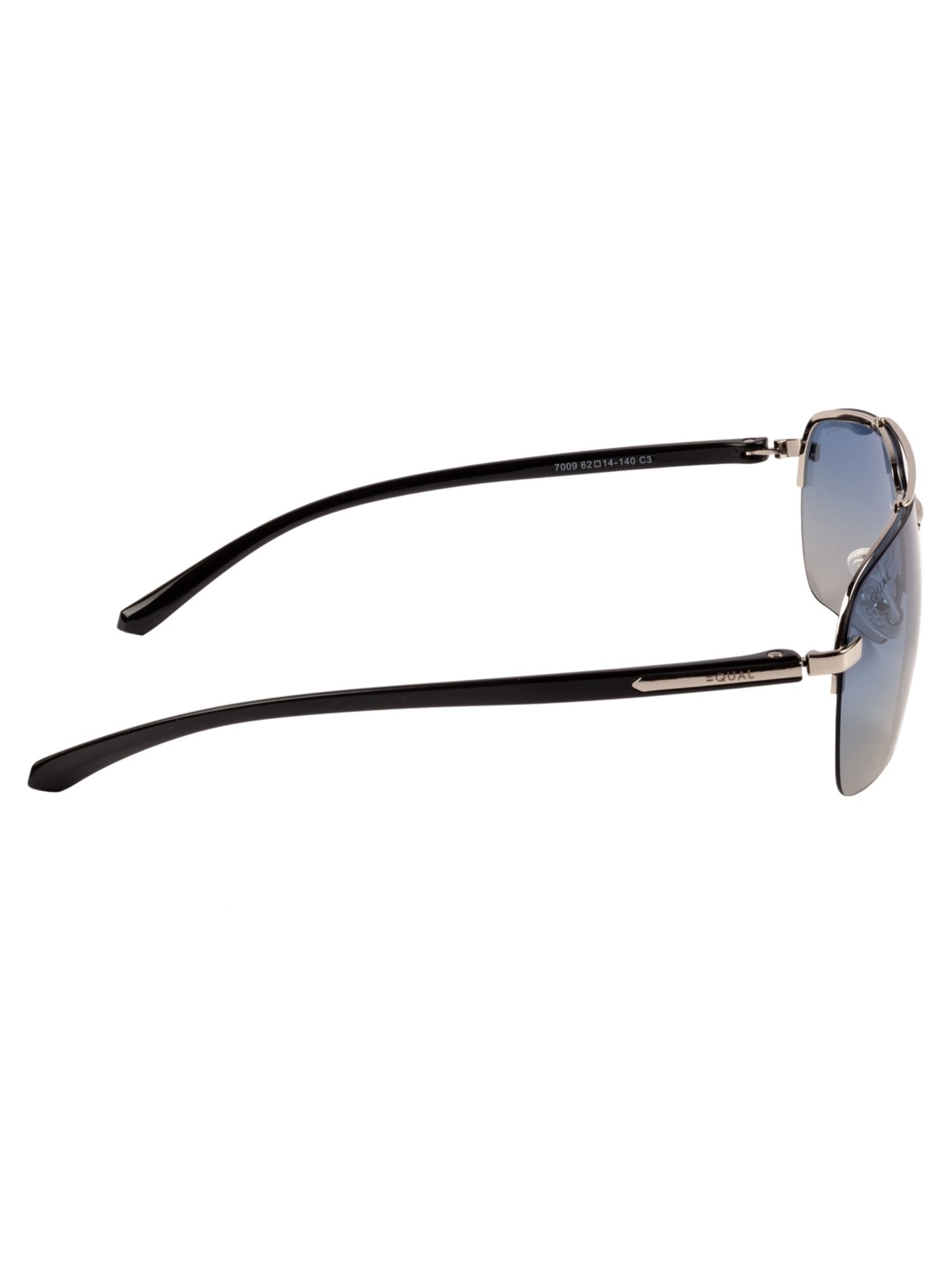 Equal Blue Square Unisex Sunglasses