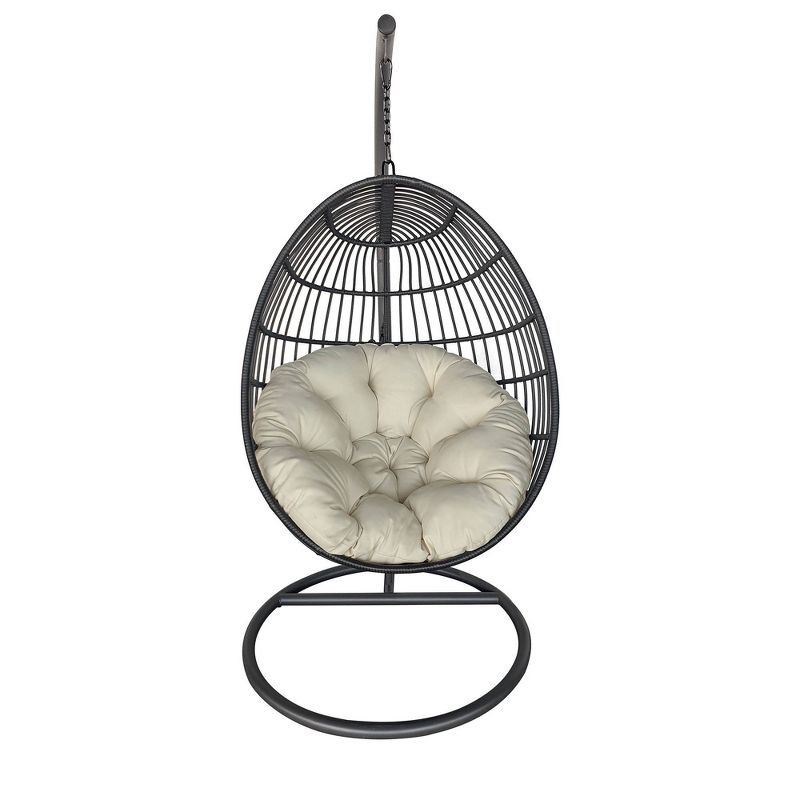 Swing Chair Hammock with Cushion & Stand - TK Classics