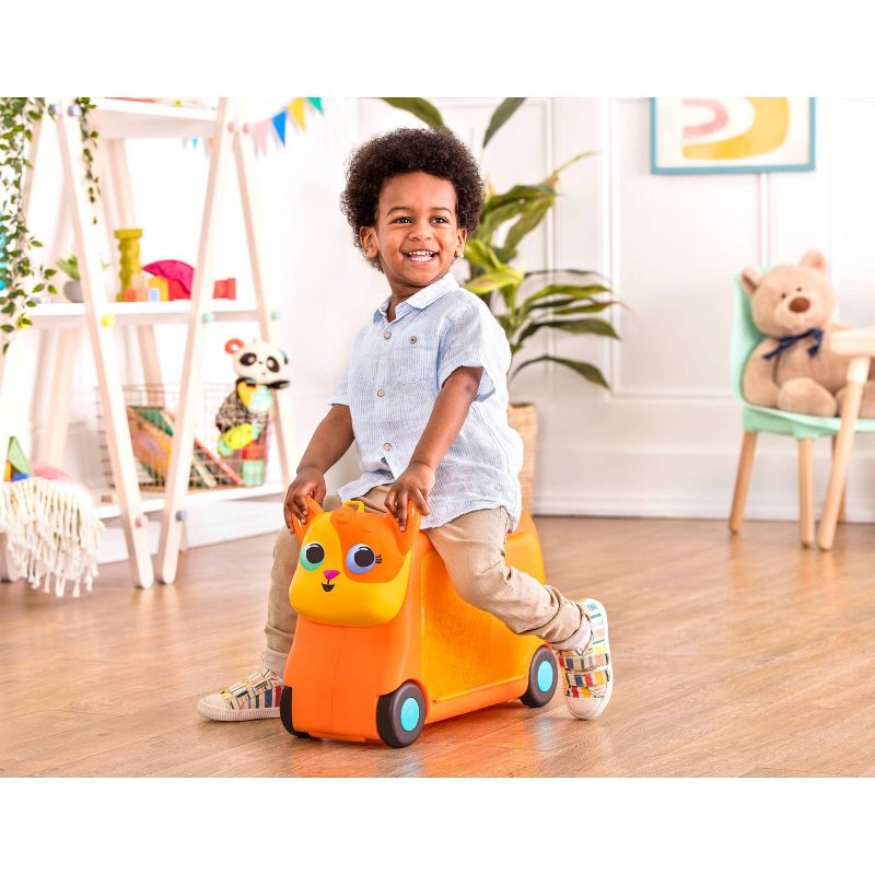 Land of B. Kids Ride-On Toy with Storage - On the Gogo Lolo