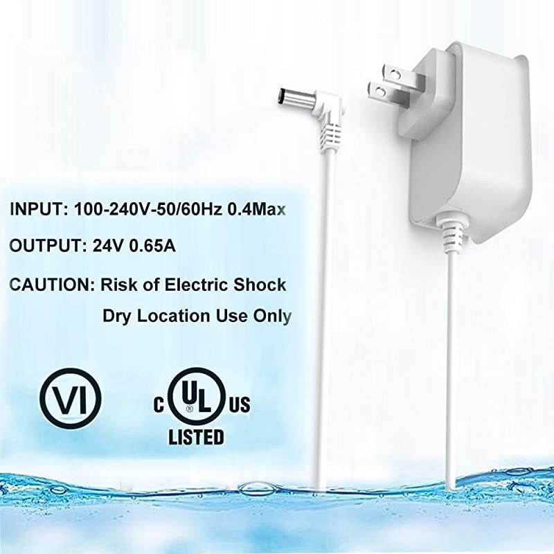 Listed Power Adapter Cord Fit for 24V URPOWER doTERRAYoung Living Dewdrop Rainstone DiffuserEssential Oil Diffuser InnoGear ASAKUKI VicTsing Natrogix Luscreal Now Foods Humidifier