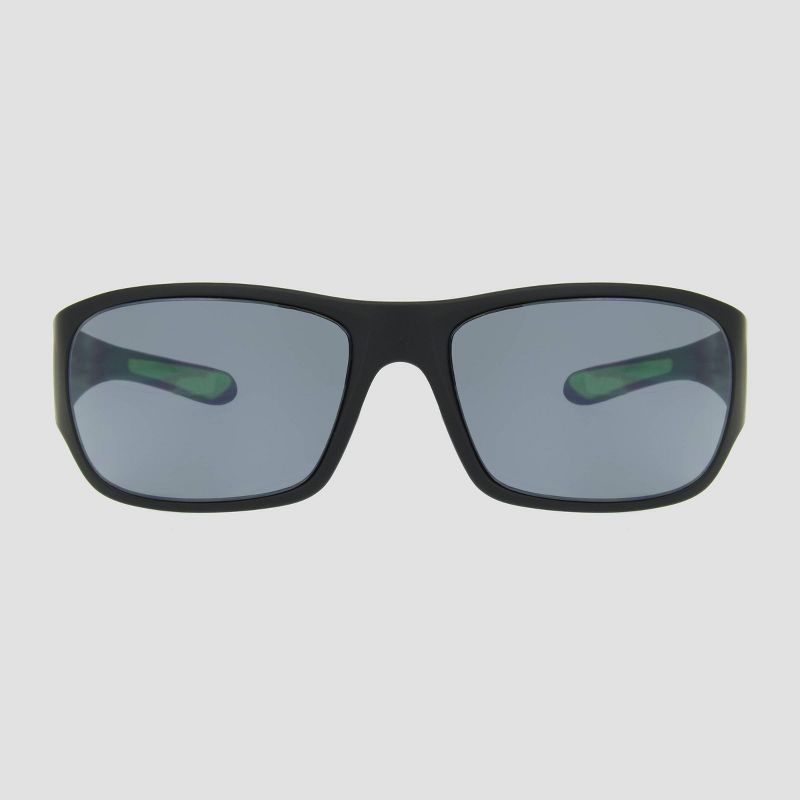 Men's Wrap Sport Sunglasses - All in Motion™ Black