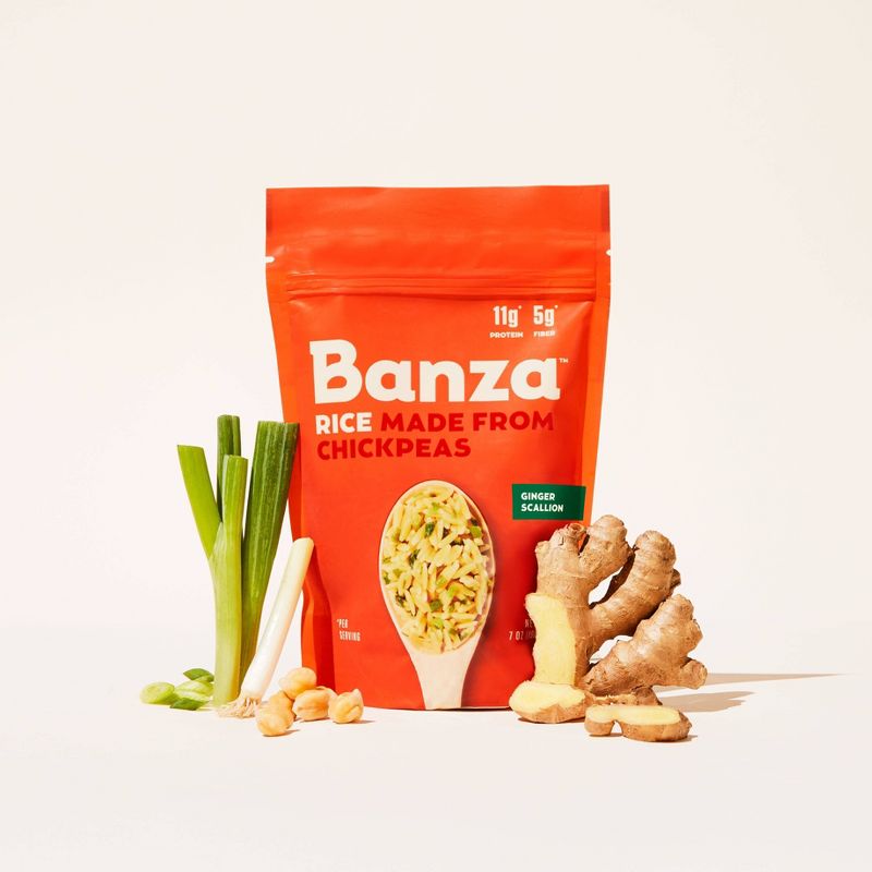 Banza Ginger Scallion Rice - 7oz