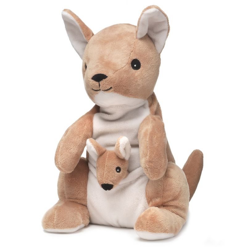 Intelex Warmies Microwavable Plush 13"  Kangaroo and Joey