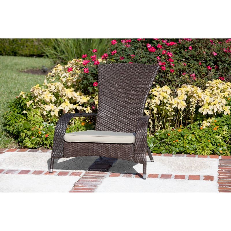 Coconino Wicker Outdoor Patio Accent Chair - Balkene Home