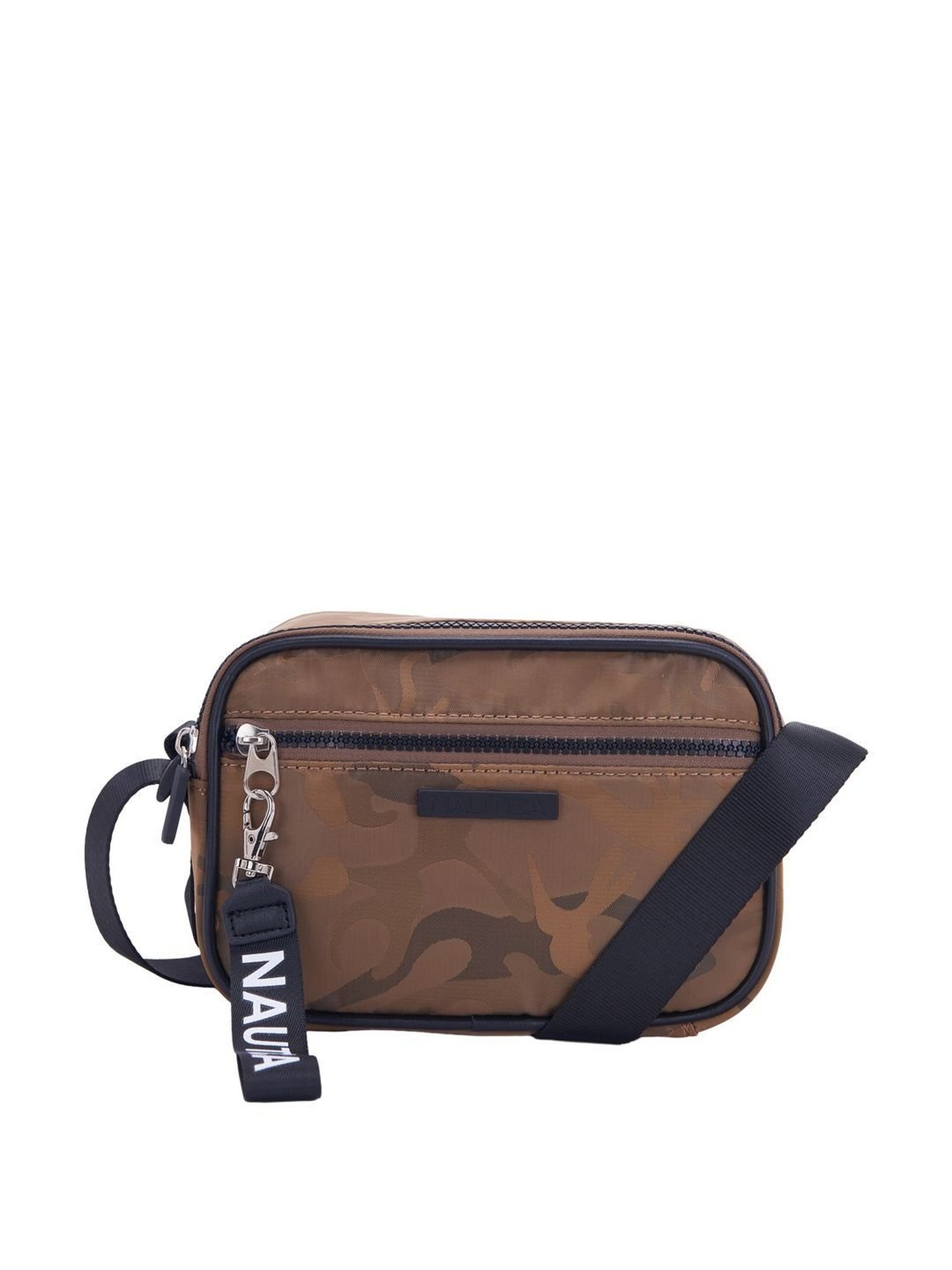 PERQUISITE STEPHANIE Brown Solid Small Sling Handbag