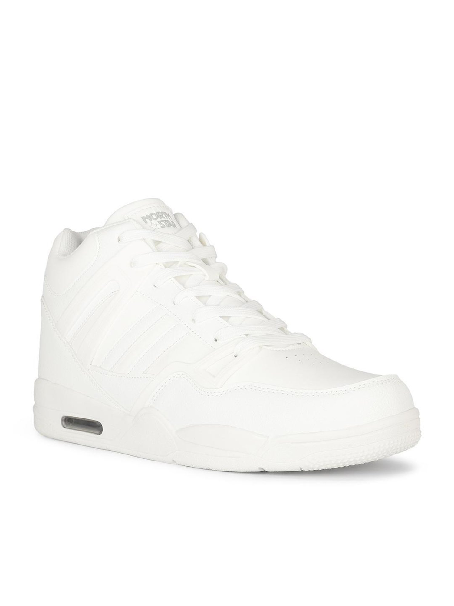 North Star by Bata Men's EDDY White Casual Sneakers