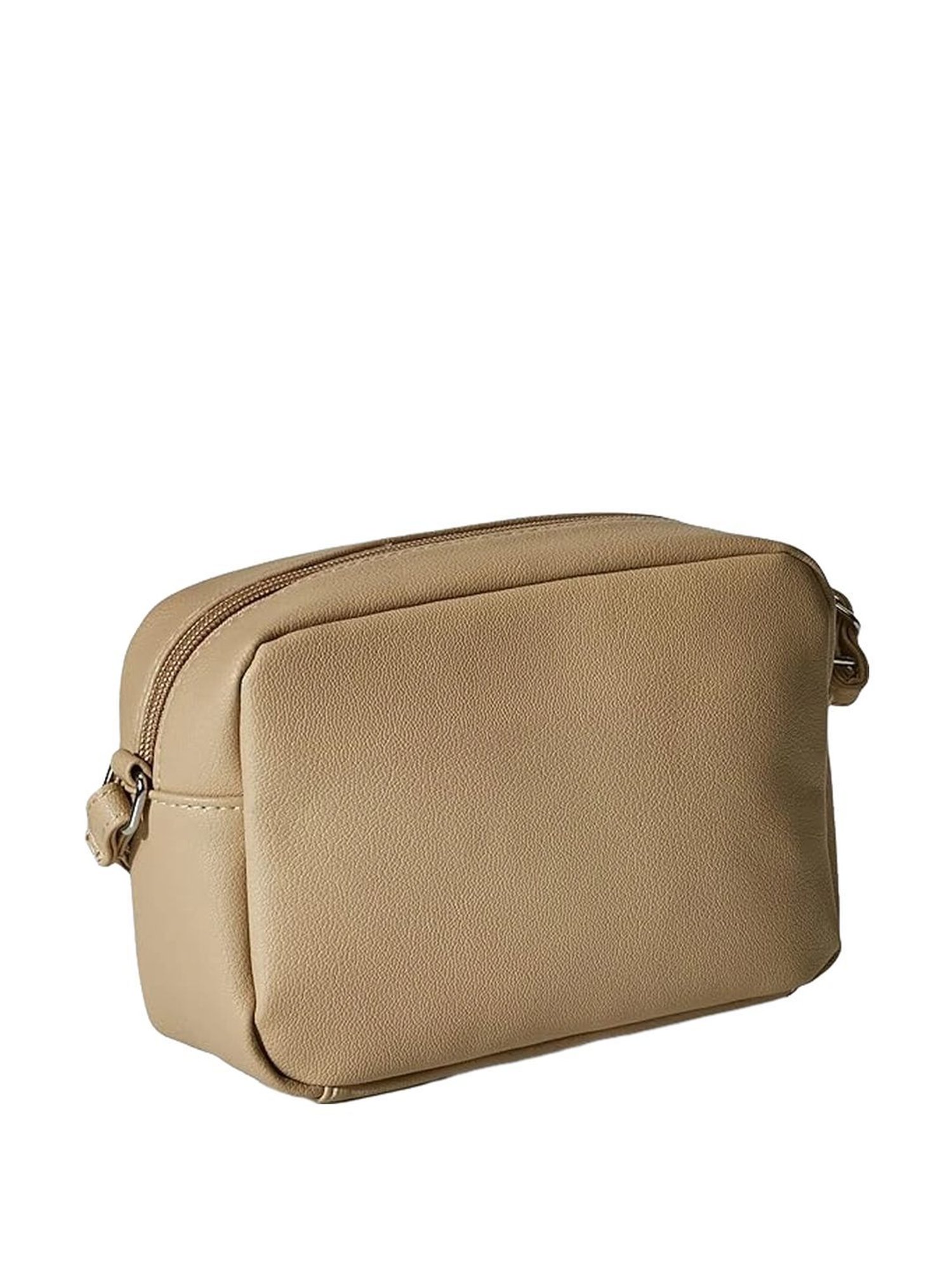 Nautica Beige Color Block Medium Sling Handbag